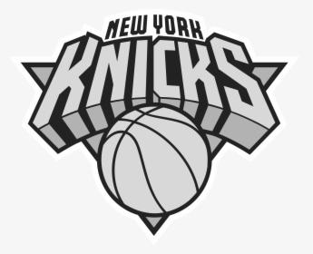 New York Knicks Decal Clipart , Png Download - Black New York Knicks Logo, Transparent Png, Transparent PNG
