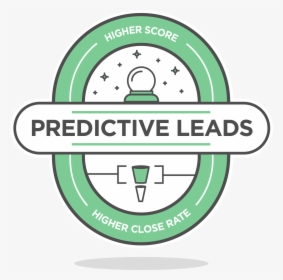 Predictive Leads Badge Icon - Circle, HD Png Download, Transparent PNG