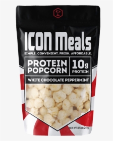 Icon Meals Protein Popcorn Popcorn 240g / White Chocolate - Chickpea, HD Png Download, Transparent PNG