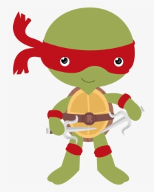Minus Say Hello Tortugas - Tartaruga Ninja Baby Png, Transparent Png, Transparent PNG