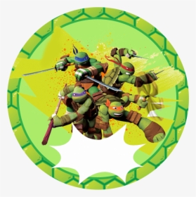 Ninja Birthday, Turtle Birthday, Ninja Turtle Party, - Nickelodeon Ninja Turtle Background, HD Png Download, Transparent PNG