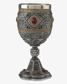 Holy Grail Cast Pewter Goblet - Holy Grail Png, Transparent Png, Transparent PNG