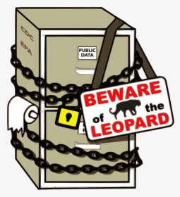 Beware Of Leopard - Hitchhiker's Guide To The Galaxy Beware, HD Png Download, Transparent PNG