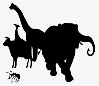 Animals Silhouette Clip Art - Animals Silhouette Png, Transparent Png, Transparent PNG