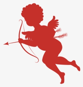 Clipart Dance Valentines Day - Valentines Cupid Png, Transparent Png, Transparent PNG