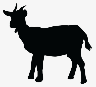 Bull Png Images Transparent Free Download - Goat Silhouette Png, Png Download, Transparent PNG