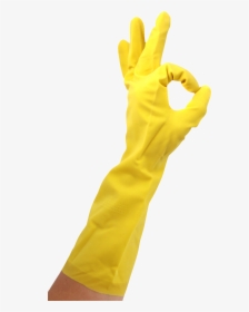 Yellow Glove Transparent Background, HD Png Download, Transparent PNG