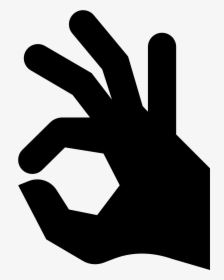 Computer Icons Hand Finger Ok Vector - Ok Hand Cursor Png, Transparent Png, Transparent PNG