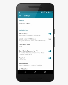 Unknown - Android Settings Screen Design, HD Png Download, Transparent PNG
