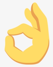 Ok Sign Emoji Transparent, HD Png Download, Transparent PNG