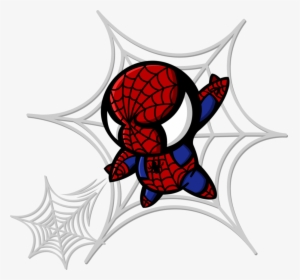 Back In Black Art Drawing - Mini Spiderman Png, Transparent Png, Transparent PNG