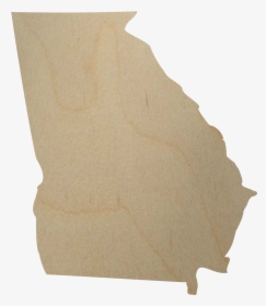 Georgia Wood State Shape Cutout - Blue State Of Georgia, HD Png Download, Transparent PNG
