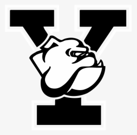 Black And White,clip Art,icon,fictional Design,graphics,art - Yale Bulldogs Logo Png, Transparent Png, Transparent PNG