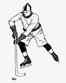 Ice Hockey Player Vector Clipart Image Ice Hockey- - Clipart Hockey, HD Png Download, Transparent PNG