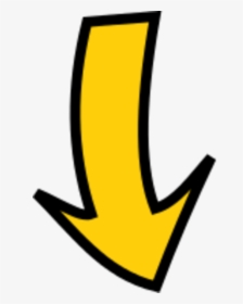 Cute Arrow Pointing Down, HD Png Download, Transparent PNG