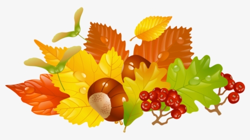 Fall Clipart Transparent Background - Transparent Background Fall Clipart, HD Png Download, Transparent PNG