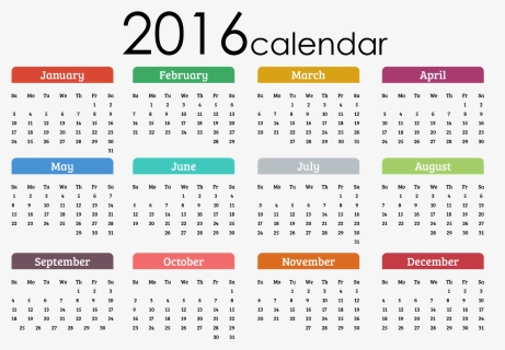 2016 calendar png images transparent 2016 calendar image download pngitem