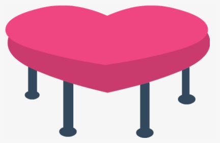 Hearts Valentines Clipart - Heart Table Png, Transparent Png, Transparent PNG