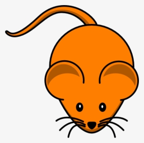 Mouse Animal Clipart , Png Download - Orange Mouse Clipart, Transparent Png, Transparent PNG