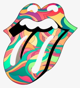 Practica 02 Rolling Stones Tongue Png - Rolling Stones Logo Transparent, Png Download, Transparent PNG