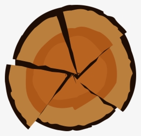 Log, Wood, Tree, Cut, Sawn, Rings, Section, Brown - Sawing Logs Png, Transparent Png, Transparent PNG