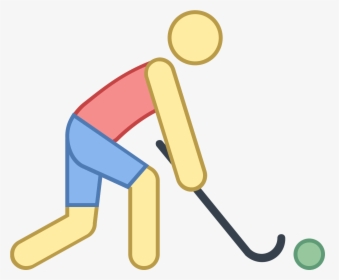 Field Hockey Icon, HD Png Download, Transparent PNG