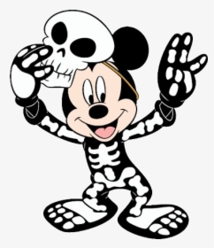 Mickey Mouse Halloween Transparent Image - Mickey Mouse Halloween Clipart, HD Png Download, Transparent PNG