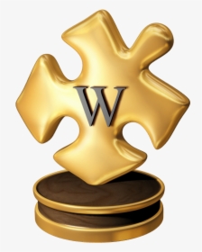 File - Goldenwiki 1 - 5 - Wikipedia Award, HD Png Download, Transparent PNG