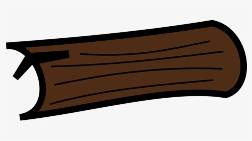 Camp Fire Clipart Fire Log - Cartoon Wood Log Png, Transparent Png ,  Transparent Png Image - PNGitem