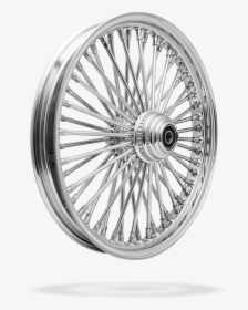 15 Front 50 Spoke Pre Made Custom Motorcycle Wheel - Wheel Spoke Angle Motorcycle, HD Png Download, Transparent PNG