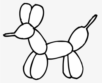 Paper Shredder Clipart - Easy Balloon Animal Drawing, HD Png Download, Transparent PNG