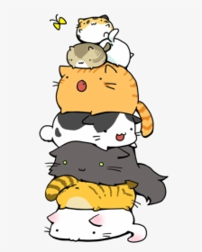 Anime Cat Png - Anime Cat Wallpaper Iphone, Transparent Png, Transparent PNG