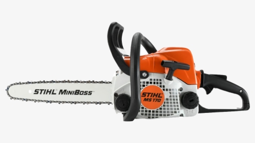 Long Chainsaw Png Clipart Background - Ms180 Stihl, Transparent Png, Transparent PNG