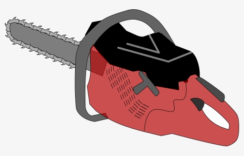 Chainsaw, Saw, Cut, Tool, Sawing, Blade, Red, Machine - Chainsaw Clip Art, HD Png Download, Transparent PNG