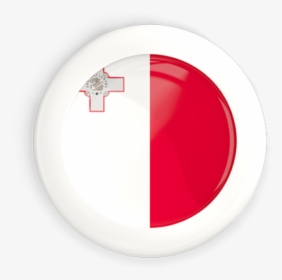 White Framed Round Button - Cross, HD Png Download, Transparent PNG