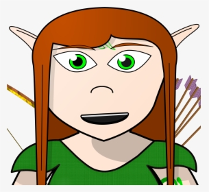 Wood Elf Avatar Clip Arts - Woodland Elf Clipart, HD Png Download, Transparent PNG