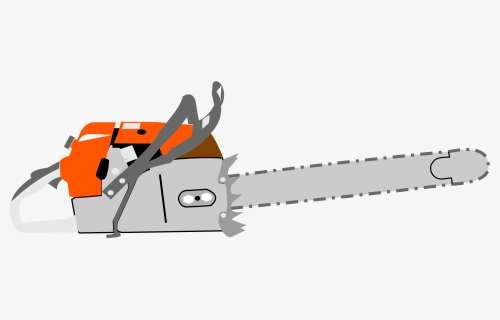 Chainsaw, Saw, Lumber, Timber, Wood, Worker - Transparent Chainsaw Clipart, HD Png Download, Transparent PNG