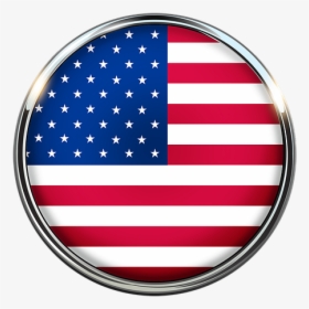 Espa単ol - Black And White American Flag Circle, HD Png Download, Transparent PNG