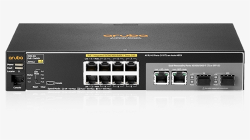 Aruba 2530 8g Poe+ Switch, HD Png Download, Transparent PNG