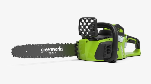 Greenworks 40v Chainsaw Gd40cs40 - Chainsaw, HD Png Download, Transparent PNG