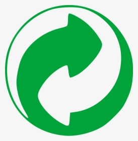 Green Dot - Recycling Symbols, HD Png Download, Transparent PNG
