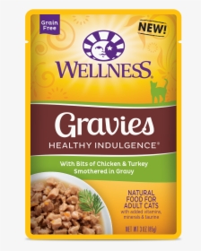 Gravies Chicken And Turkey - Wellness Gravies Cat Food, HD Png Download, Transparent PNG