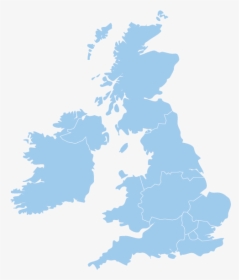 Interactive Map - Uk Black And White, HD Png Download, Transparent PNG