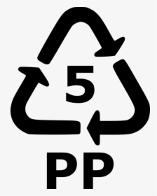 Recycle, 5, Pp, Recycling, Plastic, Sign, Symbol, Icon - Simbolo De Reciclaje 5, HD Png Download, Transparent PNG