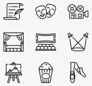 Scenic Arts - Arts Icons, HD Png Download, Transparent PNG