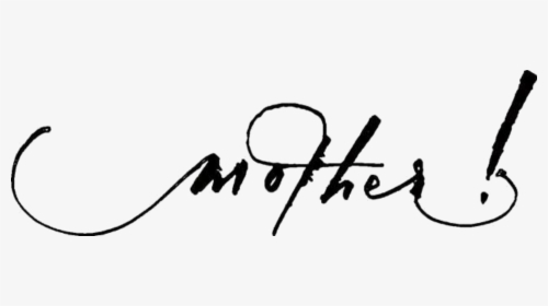 Mother Movie Horizontal Black Logo - Mother Movie Logo, HD Png Download, Transparent PNG