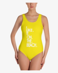 Transparent Bikini Png - One-piece Swimsuit, Png Download, Transparent PNG