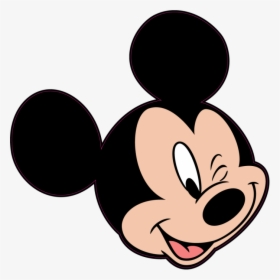 Minnie Wink Drawing Clip - Mickey Mouse Winky Face, HD Png Download, Transparent PNG
