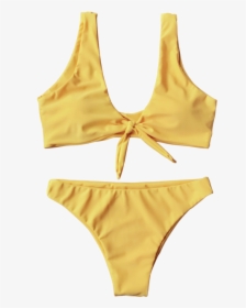 Yellow Swimsuit Png, Transparent Png, Transparent PNG