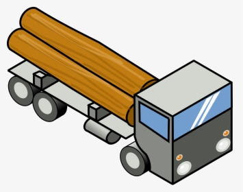 Iso Truck 1 Clip Arts - Isometric Drawing Of A Truck, HD Png Download, Transparent PNG